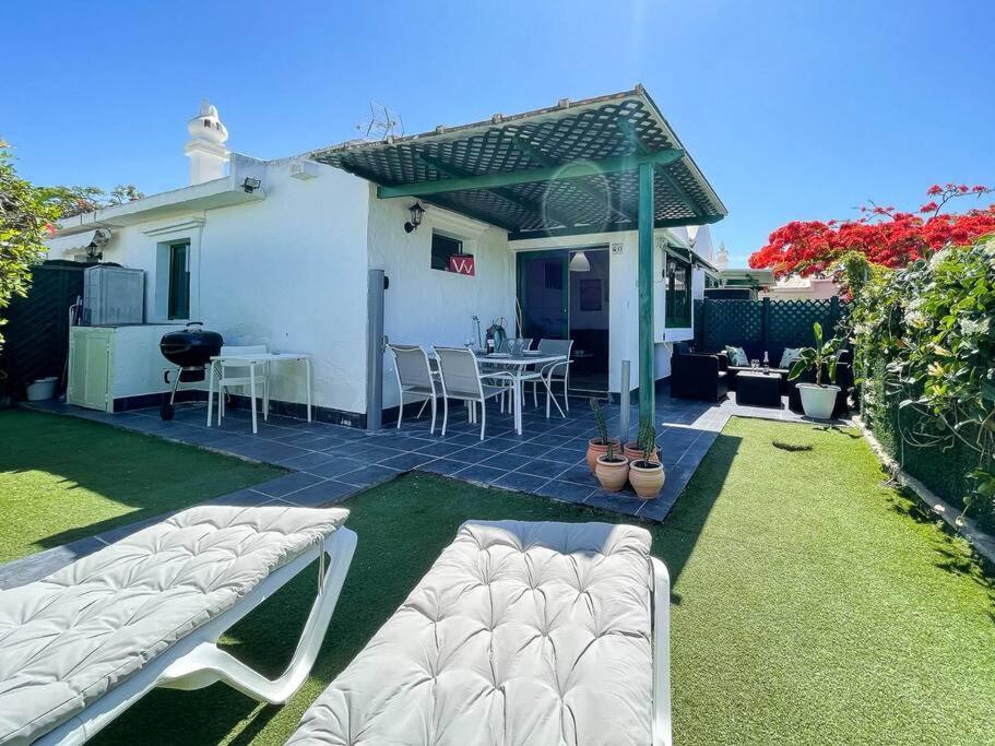 Cozy & Modern Bungalow W/Private Garden Bbq+Wifi Maspalomas  Esterno foto